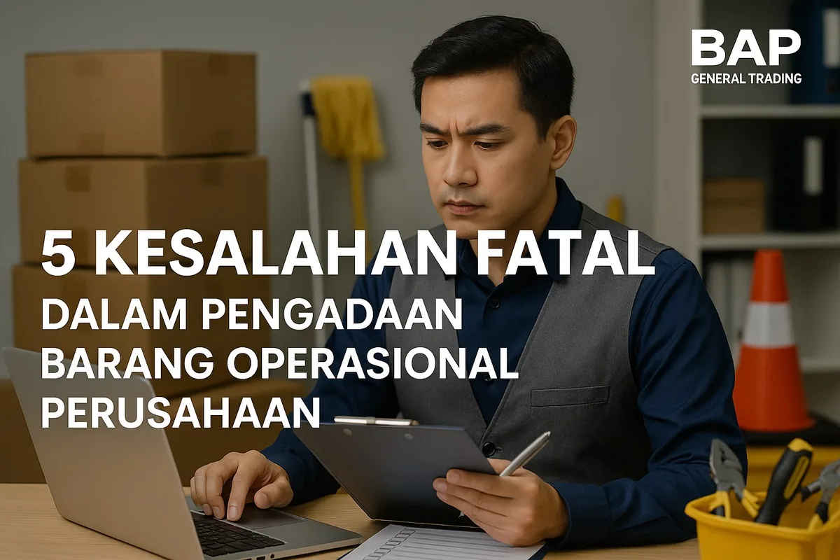 5 Kesalahan Fatal dalam Pengadaan Barang Operasional yang Sering Terjadi di Perusahaan