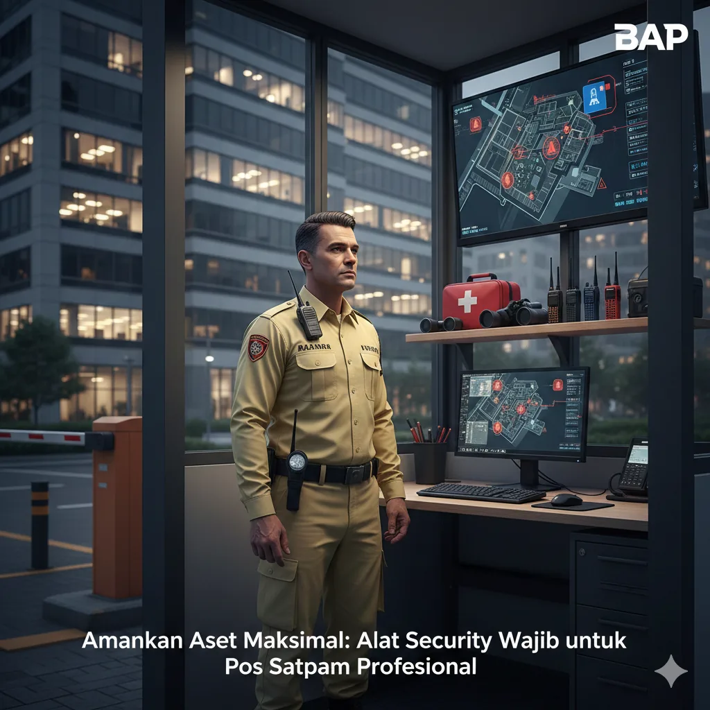 Amankan Aset Maksimal: Alat Security Wajib untuk Pos Satpam Profesional