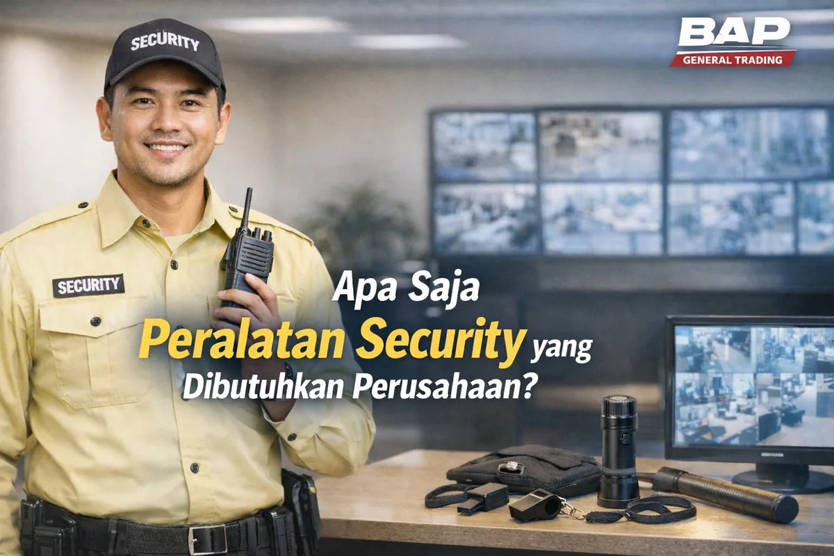 Apa Saja Peralatan Security yang Dibutuhkan Perusahaan?