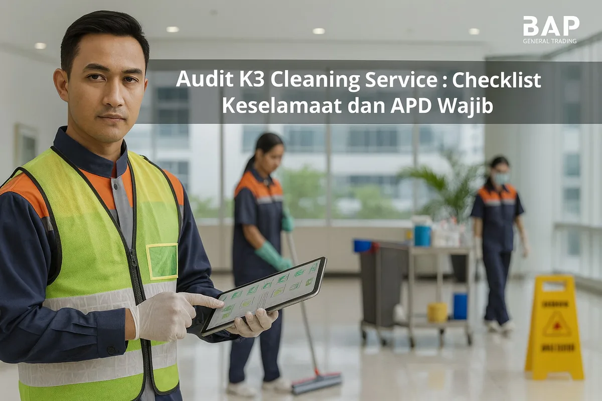 Audit K3 Cleaning Service: Checklist Keselamatan dan APD Wajib di Gedung Perkantoran