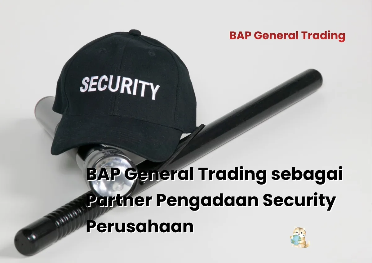 BAP General Trading sebagai Partner Pengadaan Security Perusahaan