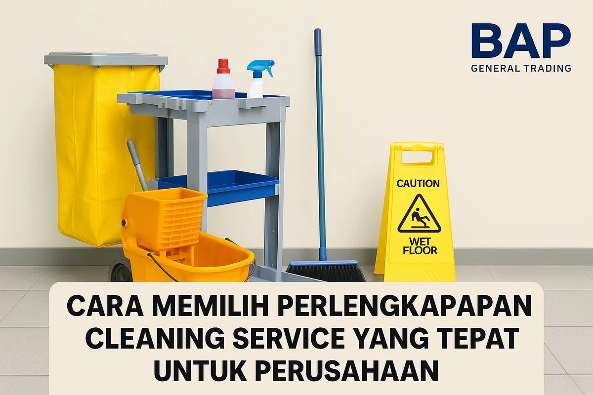 Cara Memilih Perlengkapan Cleaning Service yang Tepat untuk Perusahaan