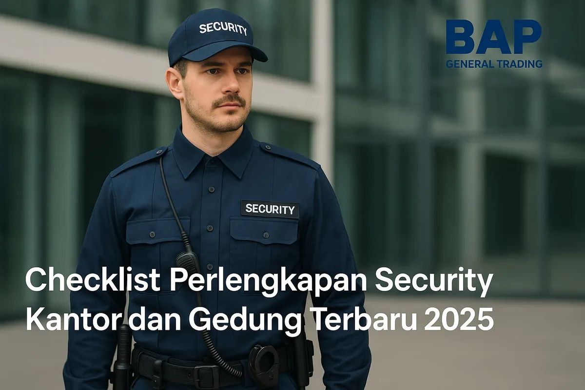 Checklist Perlengkapan Security Kantor dan Gedung Terbaru 2025