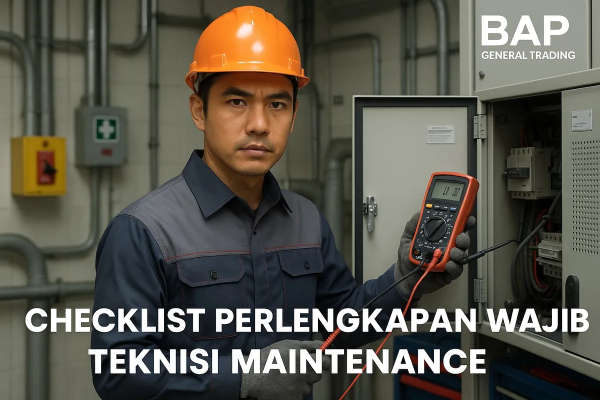 Checklist Wajib Perlengkapan Teknisi Maintenance Gedung dan Pabrik