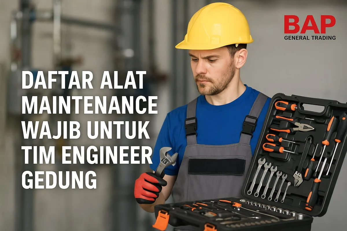 Daftar Alat Maintenance Wajib untuk Tim Engineer Gedung