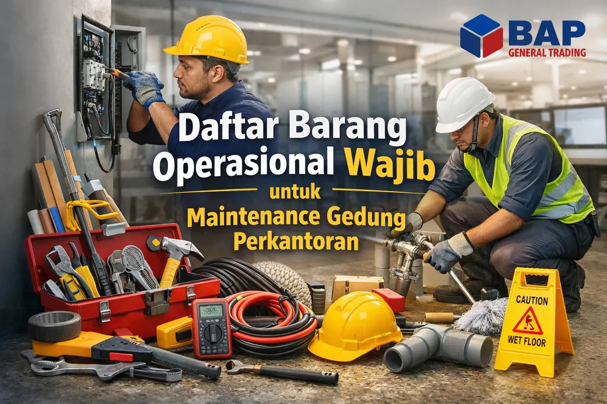 Daftar Barang Operasional Wajib untuk Maintenance Gedung Perkantoran