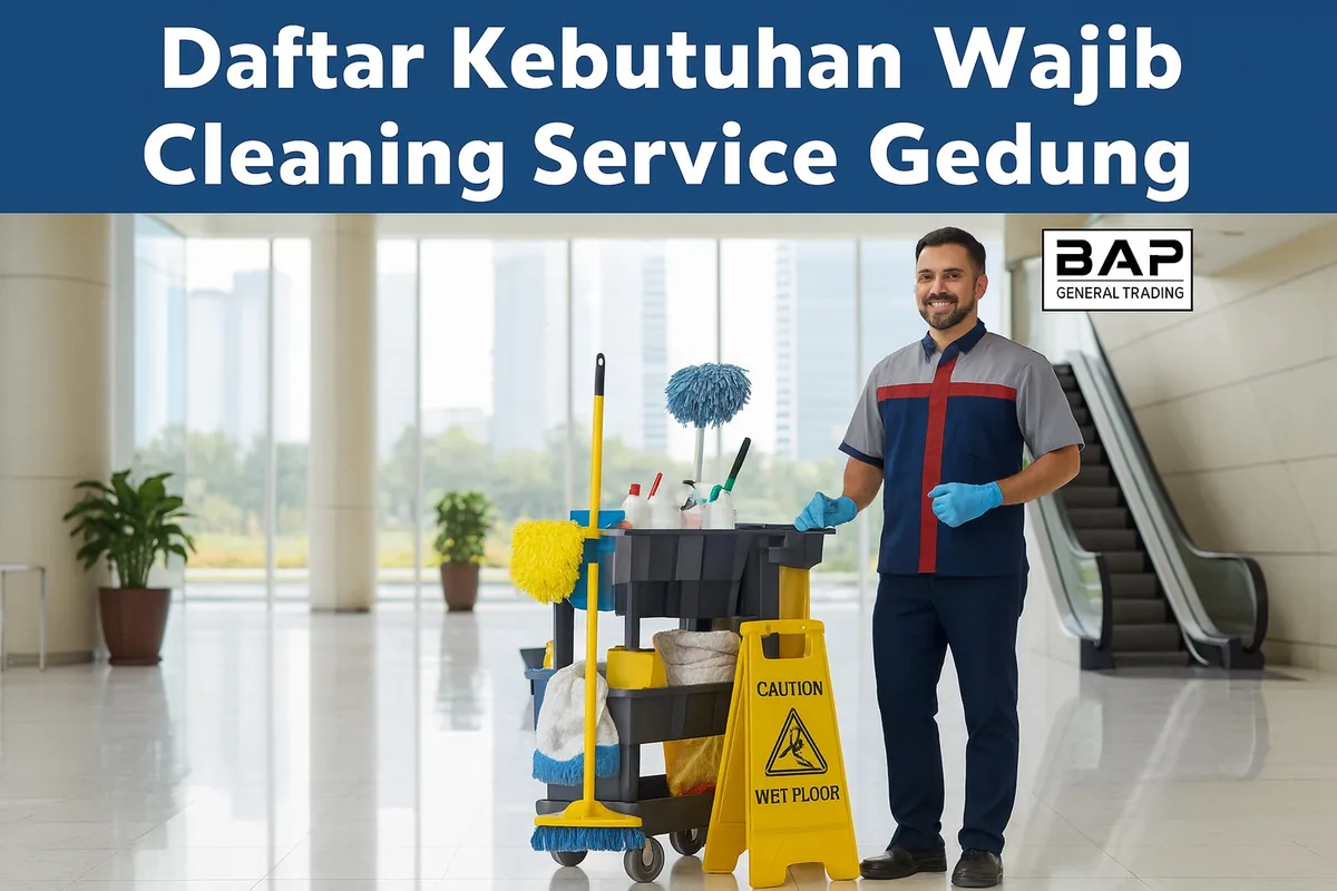 Daftar Kebutuhan Wajib Cleaning Service Gedung & Pabrik