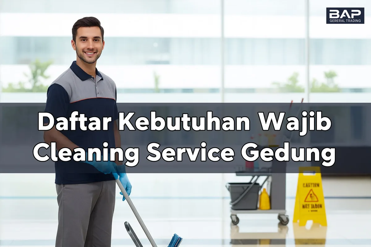 Daftar Kebutuhan Wajib Cleaning Service Gedung