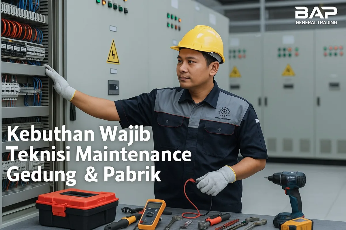 Kebutuhan Wajib Teknisi Maintenance Gedung dan Pabrik: Panduan Pengadaan B2B