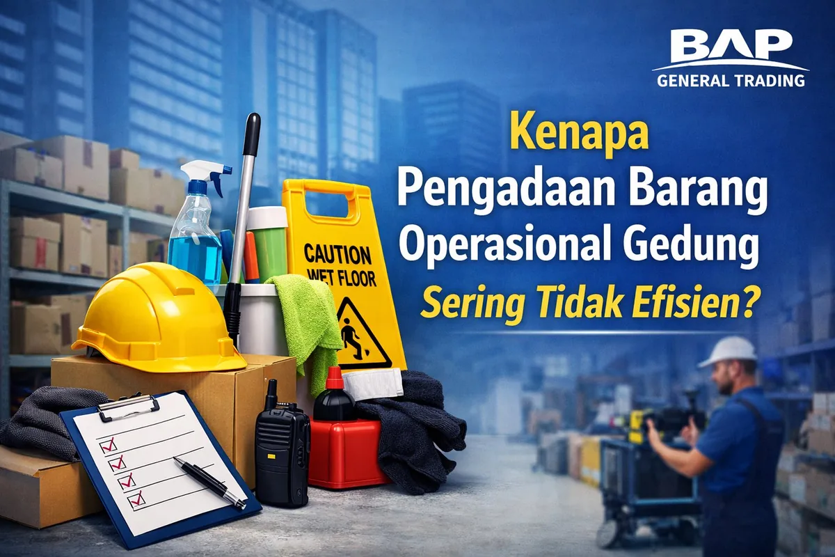 Kenapa Pengadaan Barang Operasional Gedung Sering Tidak Efisien?