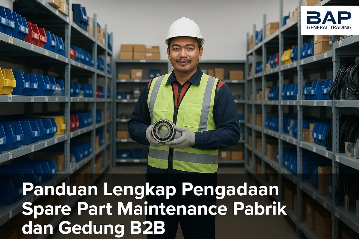 Panduan Lengkap Pengadaan Spare Part Maintenance Pabrik dan Gedung B2B
