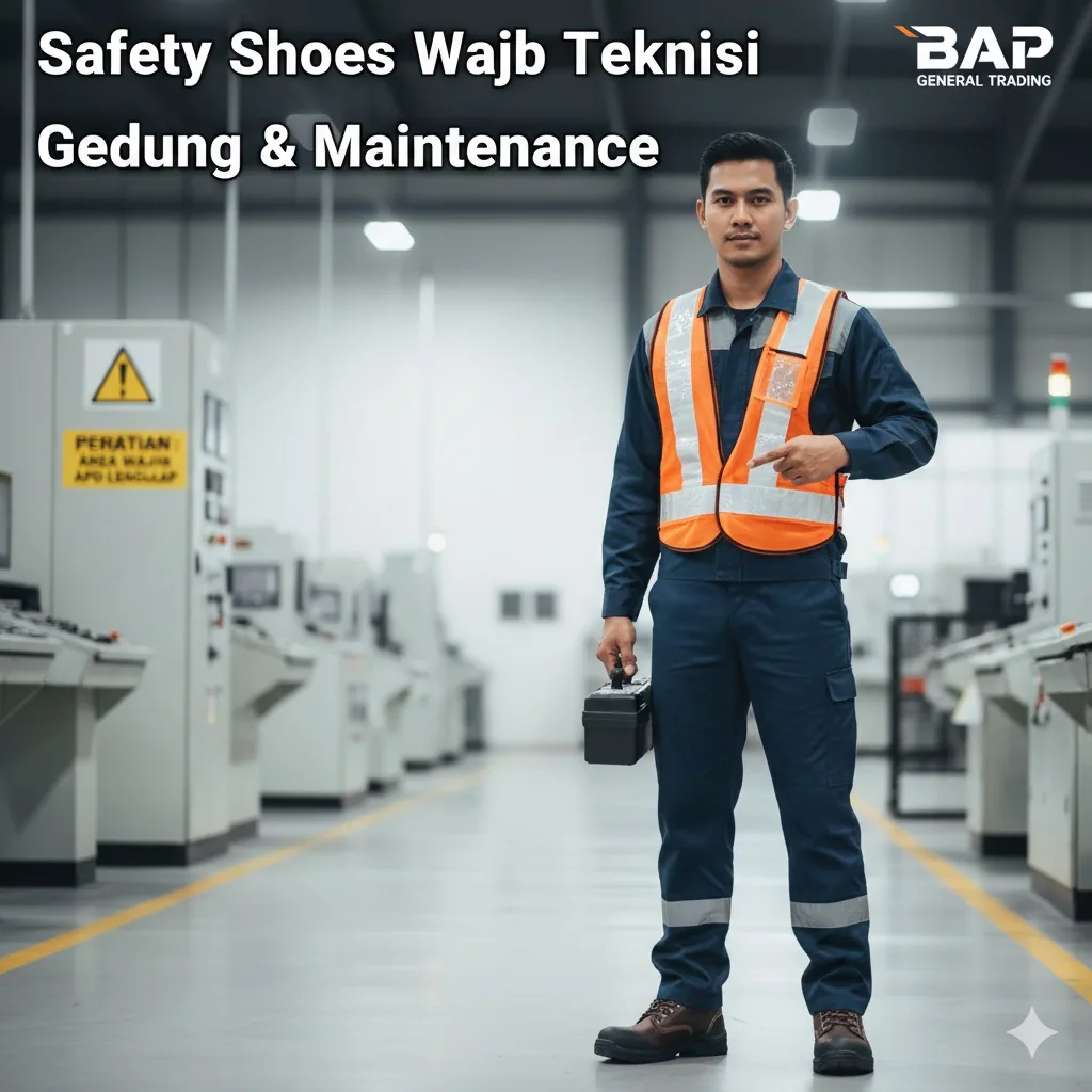Panduan Memilih Safety Shoes Terbaik untuk Teknisi dan Maintenance Gedung