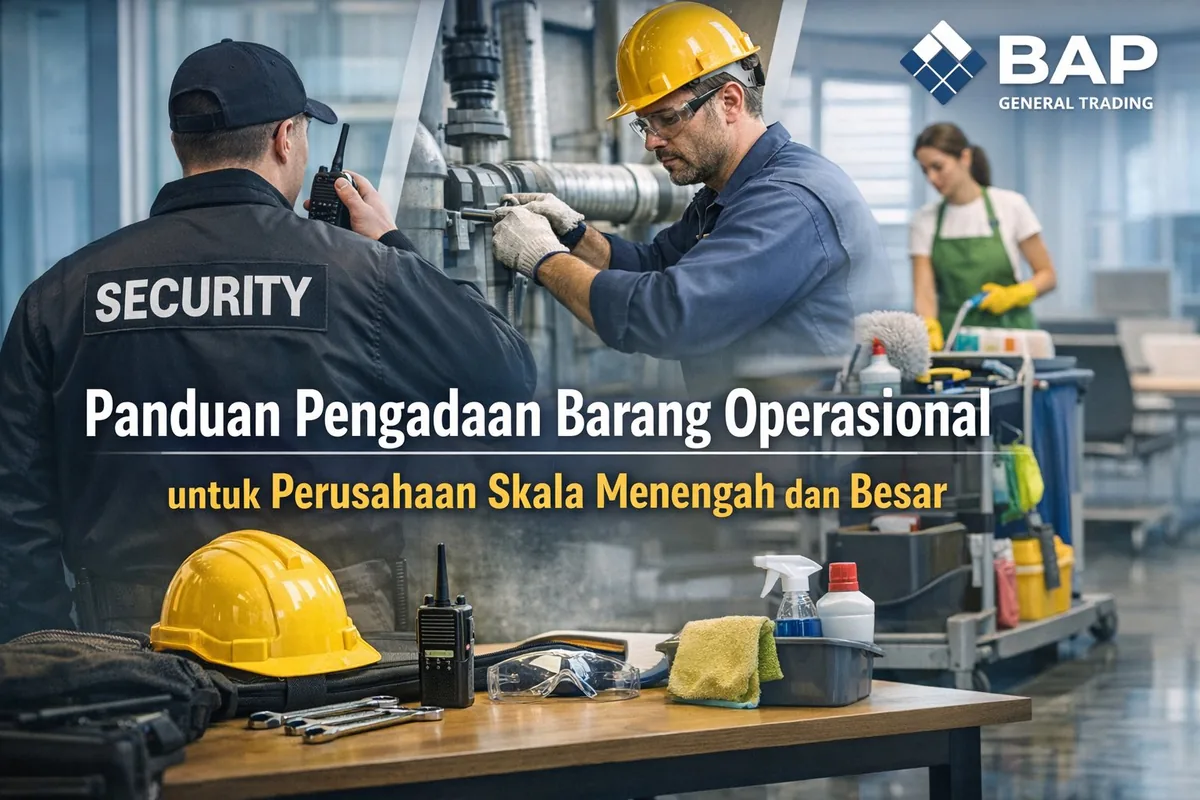 Panduan Pengadaan Barang Operasional untuk Perusahaan Skala Menengah dan Besar