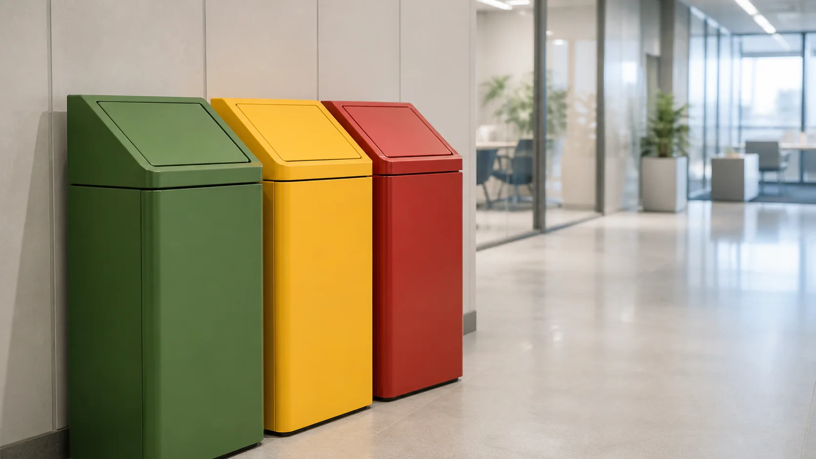 Tempat Sampah 3 Warna: Arti Kode Warna dan Cara Memilihnya untuk Gedung