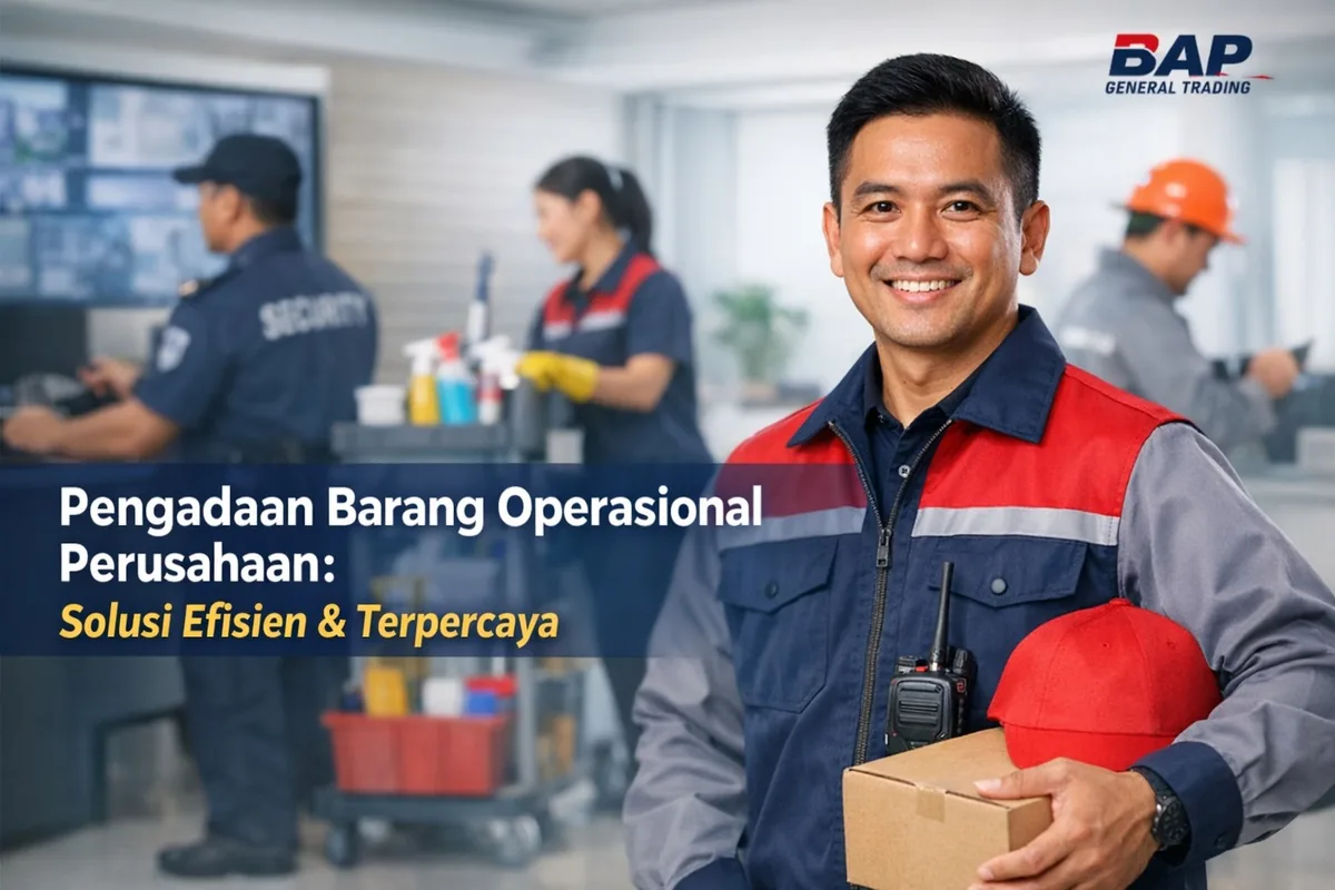 Pengadaan Barang Operasional Perusahaan: Solusi Efisien & Terpercaya