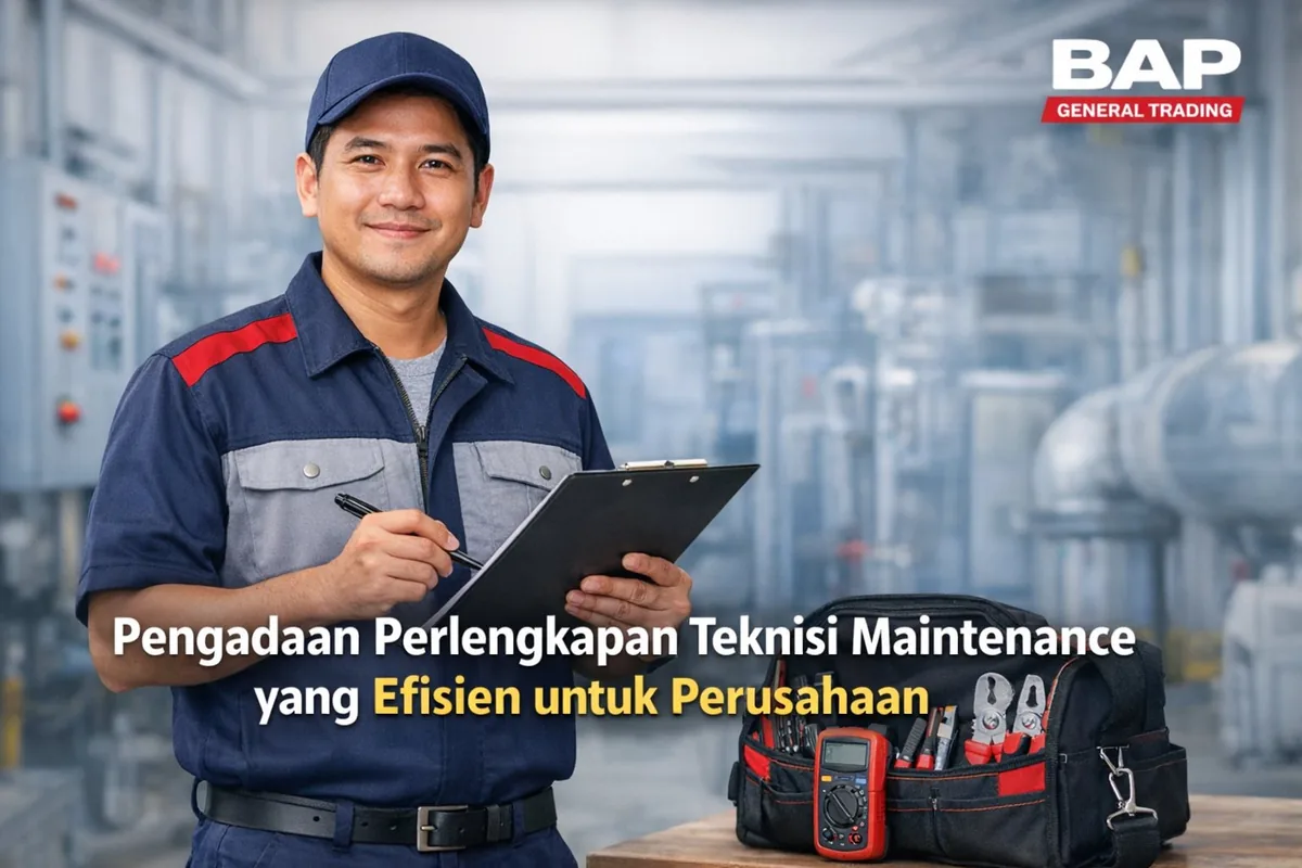 Pengadaan Perlengkapan Teknisi Maintenance yang Efisien untuk Perusahaan