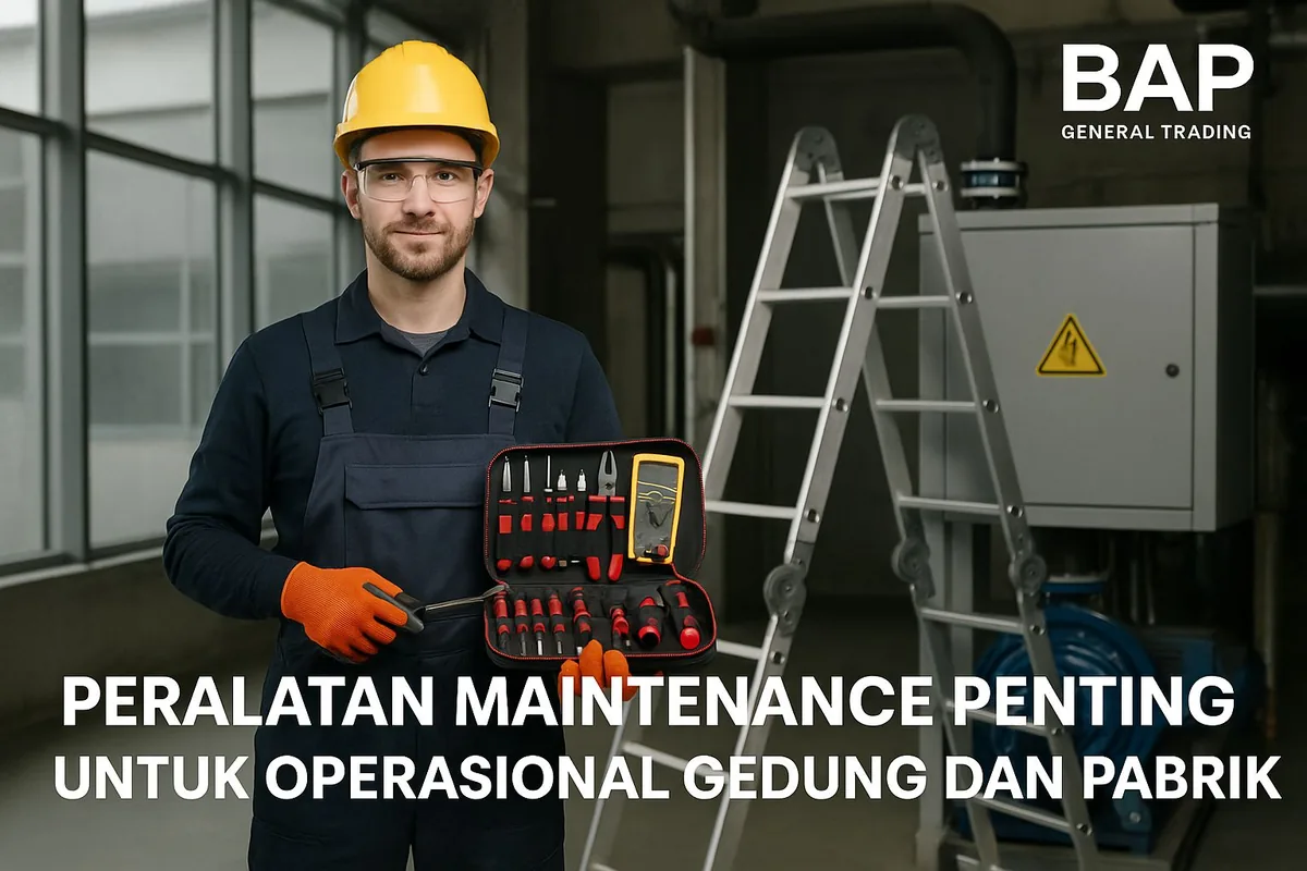 Peralatan Maintenance Penting untuk Operasional Gedung dan Pabrik