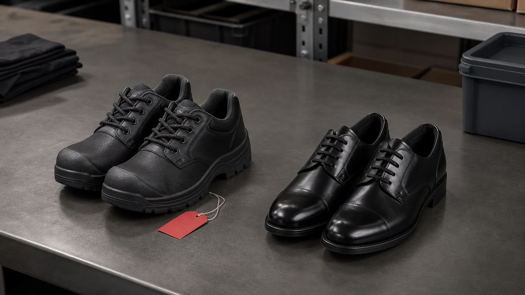 Sepatu Safety vs Sepatu Dinas: Panduan Alokasi untuk Pengadaan Perusahaan