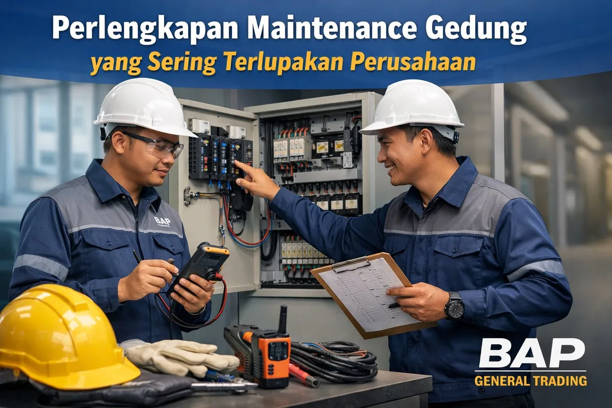 Perlengkapan Maintenance Gedung yang Sering Terlupakan Perusahaan