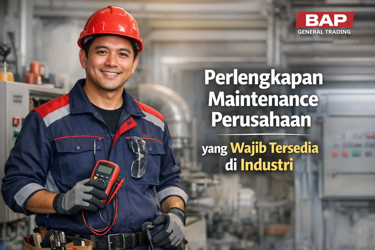 Perlengkapan Maintenance Perusahaan yang Wajib Tersedia di Industri