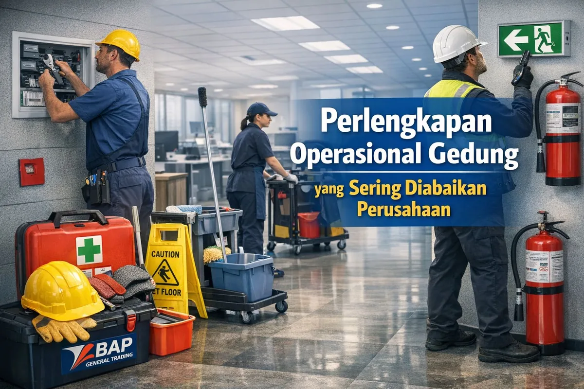 Perlengkapan Operasional Gedung yang Sering Diabaikan Perusahaan
