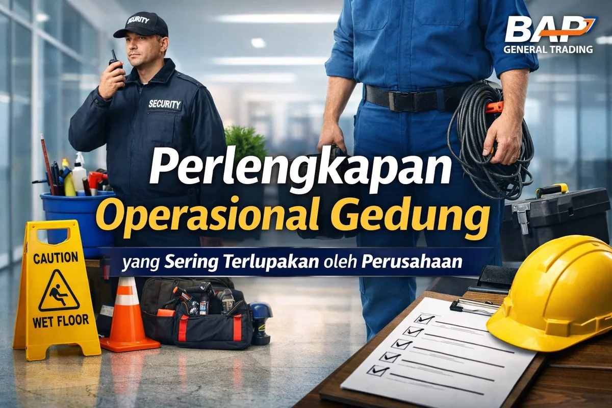 Perlengkapan Operasional Gedung yang Sering Terlupakan oleh Perusahaan