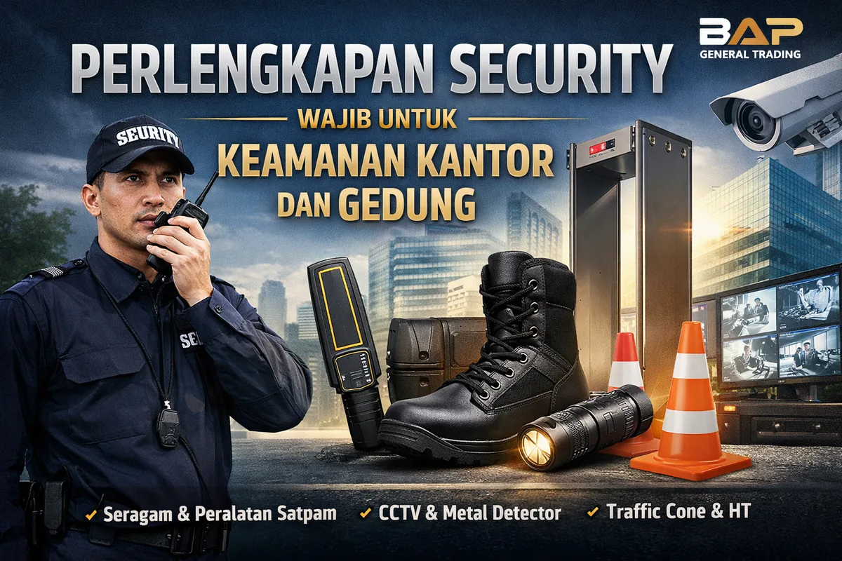 Perlengkapan Security Wajib untuk Keamanan Kantor dan Gedung