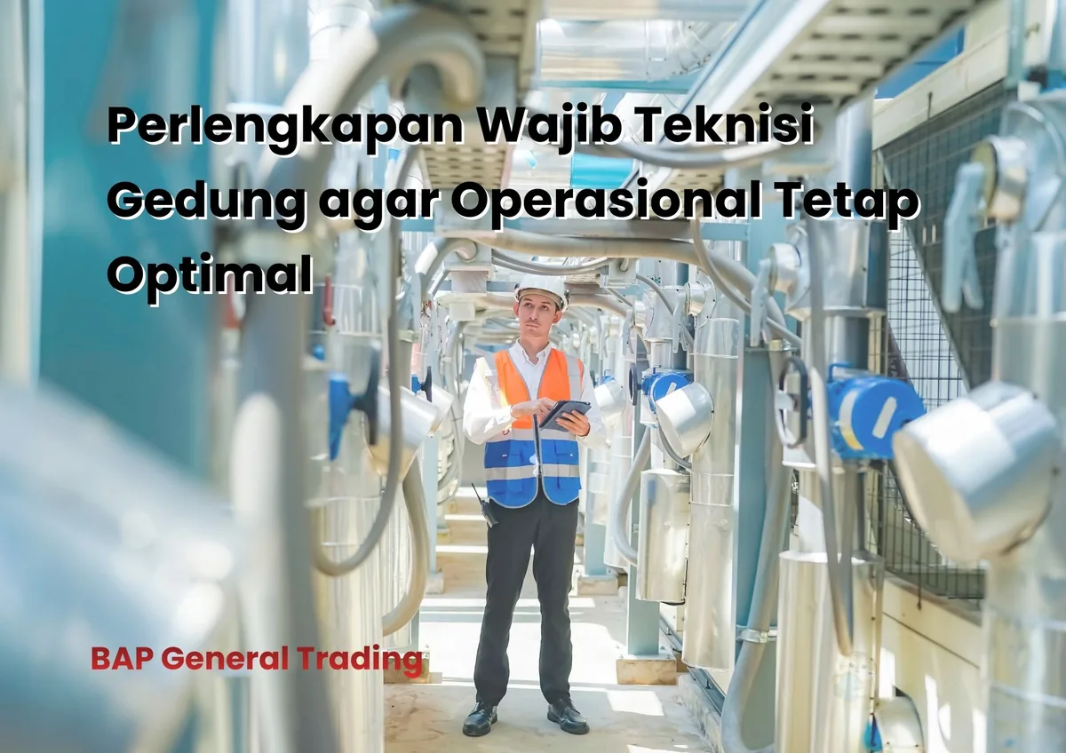 Perlengkapan Wajib Teknisi Gedung agar Operasional Tetap Optimal