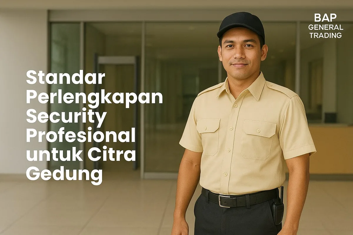 Standar Perlengkapan Security Profesional untuk Citra Gedung BUMN & Swasta
