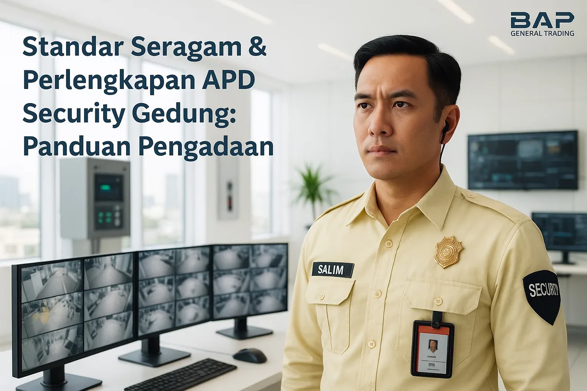 Standar Seragam & Perlengkapan APD Security Gedung: Panduan Pengadaan