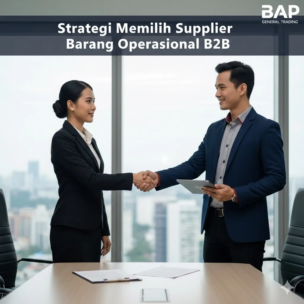 Strategi Memilih Supplier Barang Operasional B2B Gedung & Kantor