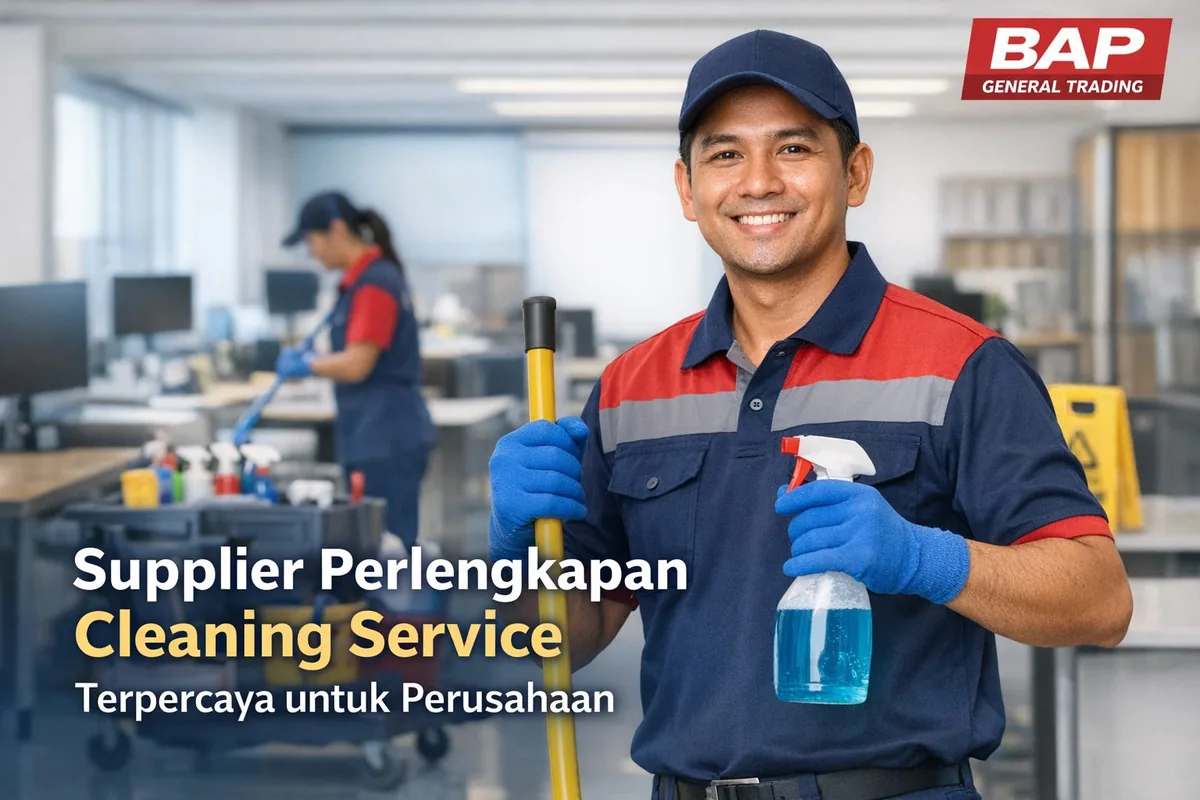 Supplier Perlengkapan Cleaning Service Terpercaya untuk Perusahaan