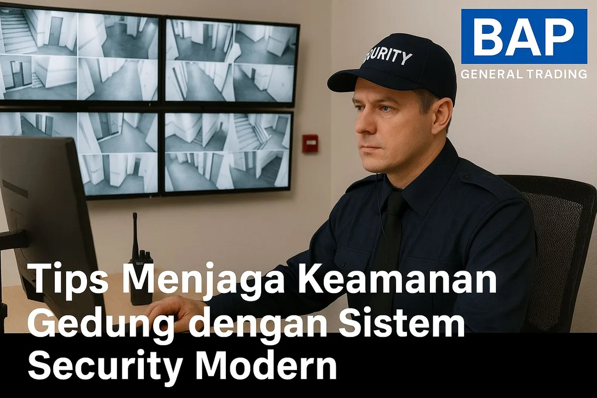 Tips Menjaga Keamanan Gedung dengan Sistem Security Modern