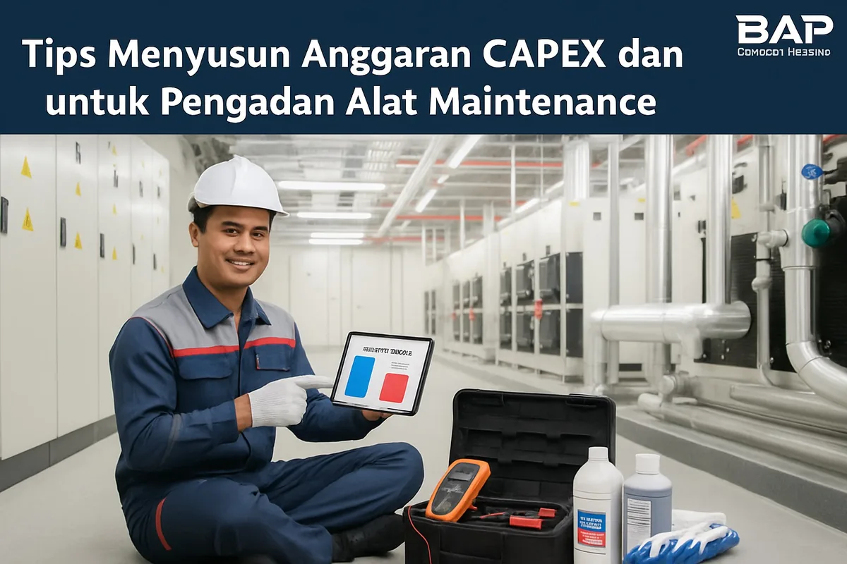 Tips Menyusun Anggaran CAPEX dan OPEX untuk Pengadaan Alat Maintenance