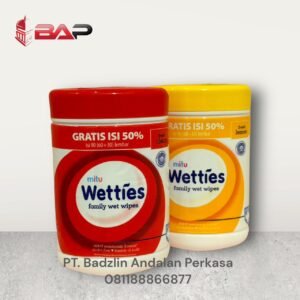 Tissue Basah Botol Mitu Wetties Antiseptic